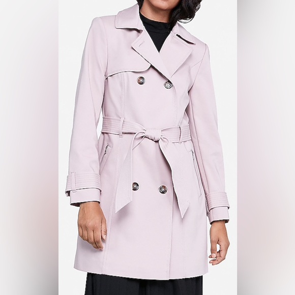 Express Double
Breasted Pink Trench Coat Size M NWT - Picture 12 of 12